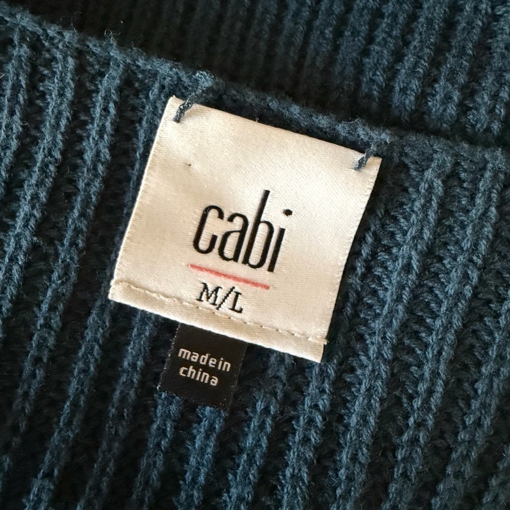 CAbi Sweater Flex Poncho - Picture 7 of 8